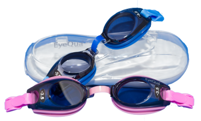 Minnie kinderzwembril op sterkte EyeQua swimwear