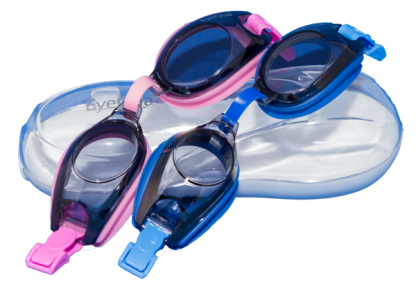 Pluzzie kinderzwembril op sterkte EyeQua swimwear