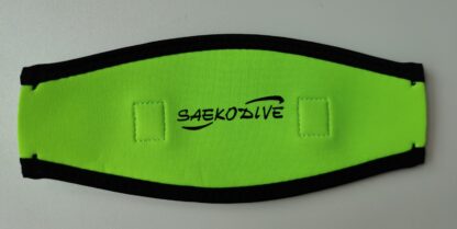 Fluor groene maskerband van neoprene